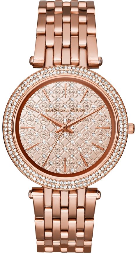 Michael Kors dial rose gold